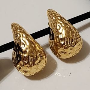 18k Gold Plated Stainless Steel Earrings